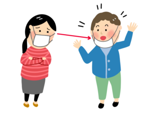 マスクなし気になる